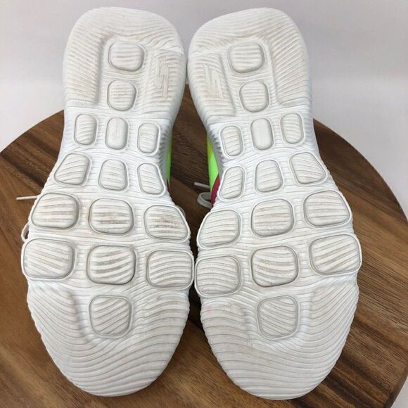 EUC Skechers Women's Go Run Ultra Go Running White Shoes Cushioning Size 9 - Picture 6 of 8